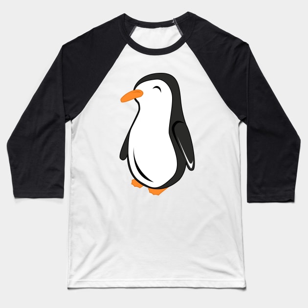 Penguin Baseball T-Shirt by mpmi0801